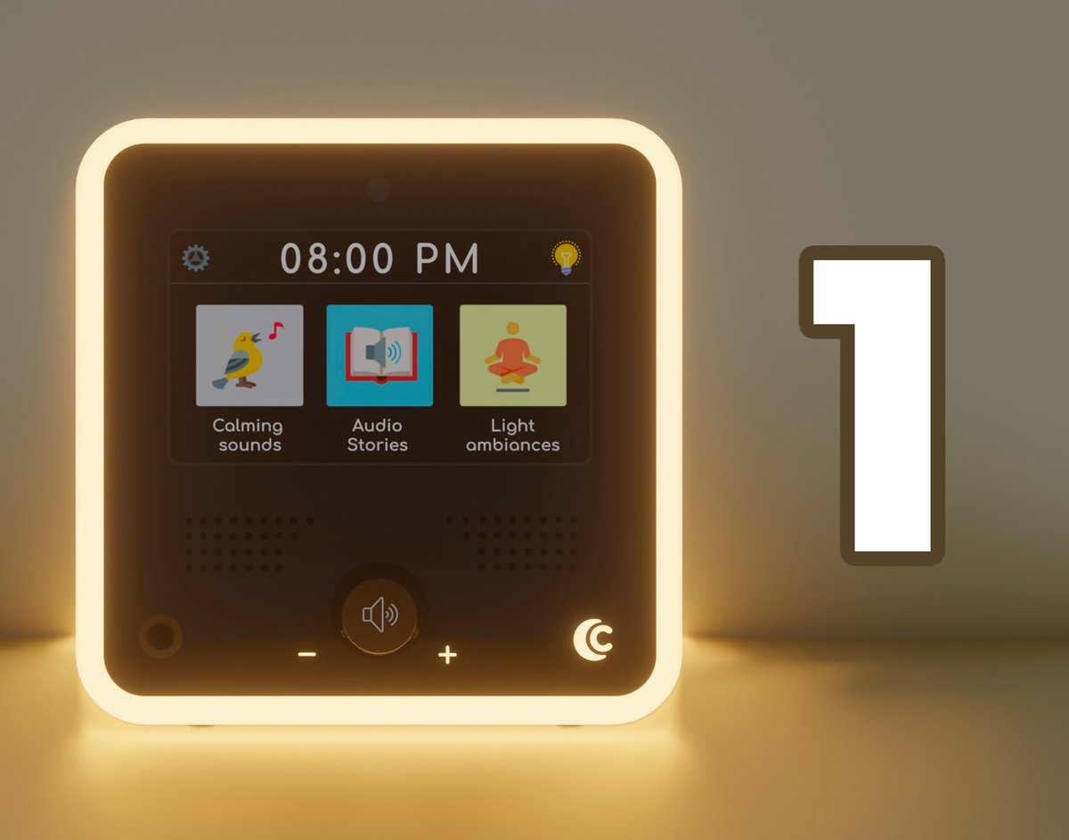 JOYfamilytech's tweet photo. CALMY launches on Kickstarter tomorrow!
$79 only for the super early backers on November 10th!
www.Calmy.II
.
.

#kickstarter #kickstartercampaign #instatech #techgadget #technologynews #parenting #calmy #calmingsounds #storyteller #lighttherapy #audiobook https://t.co/bhfFBgXeNr