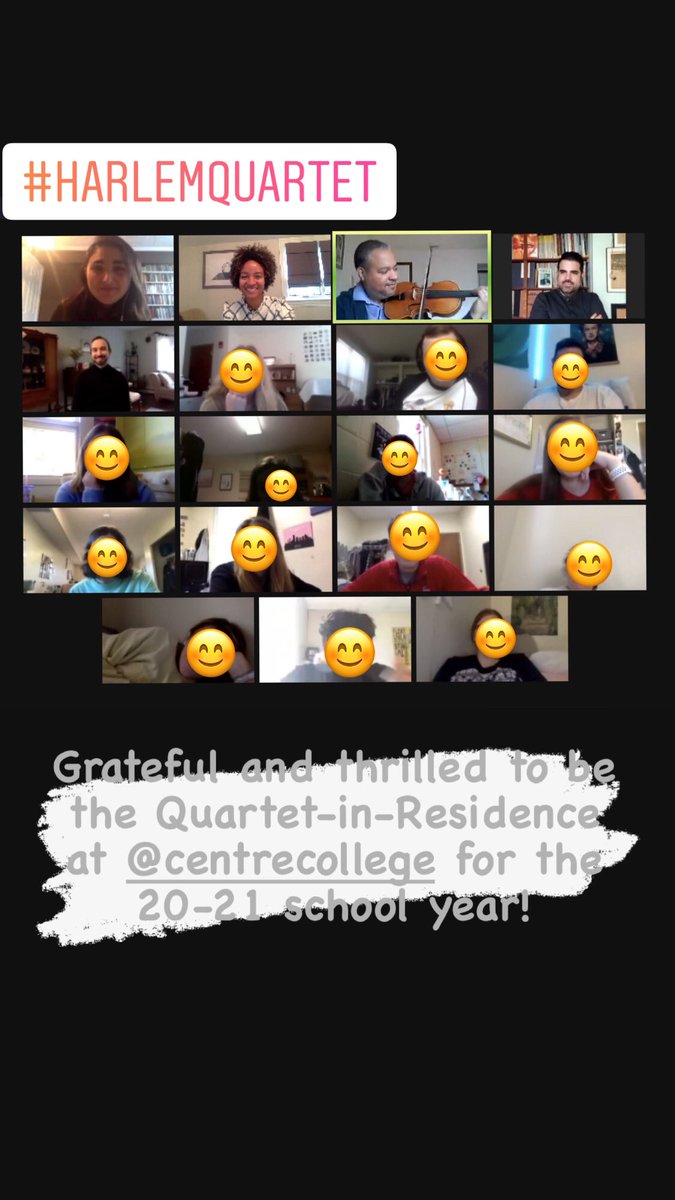 Zoom-ing in for our first virtual residency of the 20-21 school year!