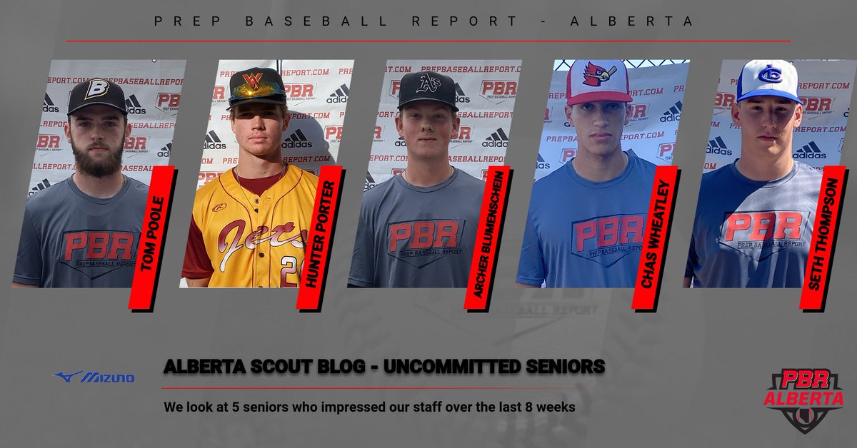 🚨Uncommitted Seniors🚨  

We've highlighted 5 of the top Seniors still on the board in Alberta🤩  

Checkout the new article complete with video, stats and comments🔥 

Read it here👉 bit.ly/36qMoGu

#BeSeen #BaseballAlberta🇨🇦 🇨🇦