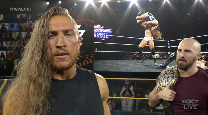 DevelopPodcast's tweet photo. ⚠️NEW PODCAST⚠️

@LiamAStewart and @MichaelFarrer92 are back with another episode of the #NXTRoundtable!

This week, they gush over @JohnnyGargano and @CandiceLeRae alongside cowering in fear at Murder Man (@PeteDunneYxB)!

Listen here:
https://t.co/35e8CjRfxd https://t.co/FrZvQr6tSq