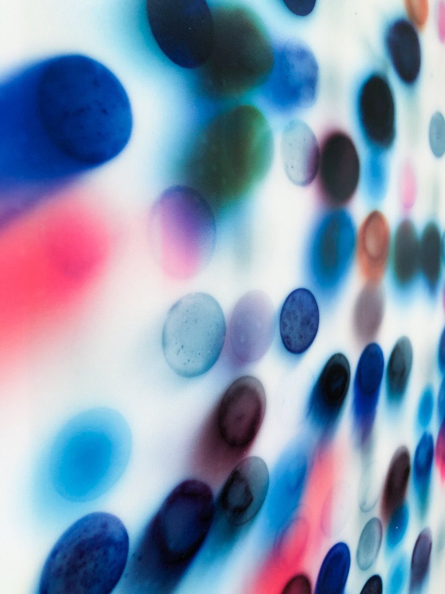 northstardoll's tweet image. mixed media on panel by jaq chartier