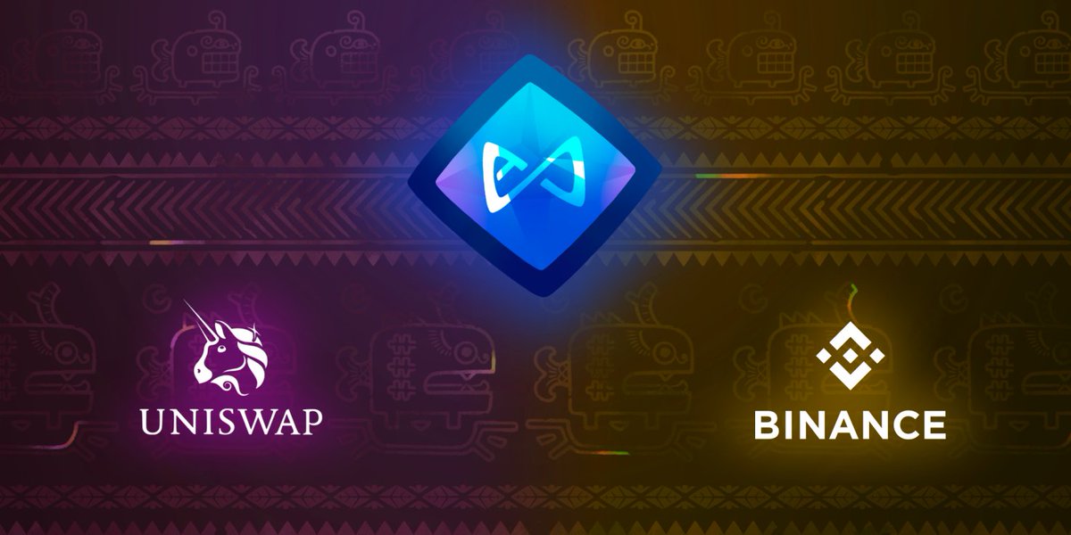 AxieInfinity's tweet photo. 🔷 $AXS is live on both @UniswapProtocol  &amp; @binance!

🦄 Uniswap: https://t.co/m1p8cjtKMW

🔶 Binance: https://t.co/V9281AaFMc

Own a piece of the Axie universe! https://t.co/me1zMhK0y8