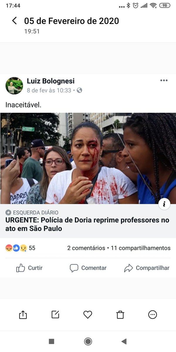 Ele também disse que o PSDB faz parte de uma quadrilha e em suas redes sociais, chegou até a publicar fake News para expressar seu ódio ao partido.