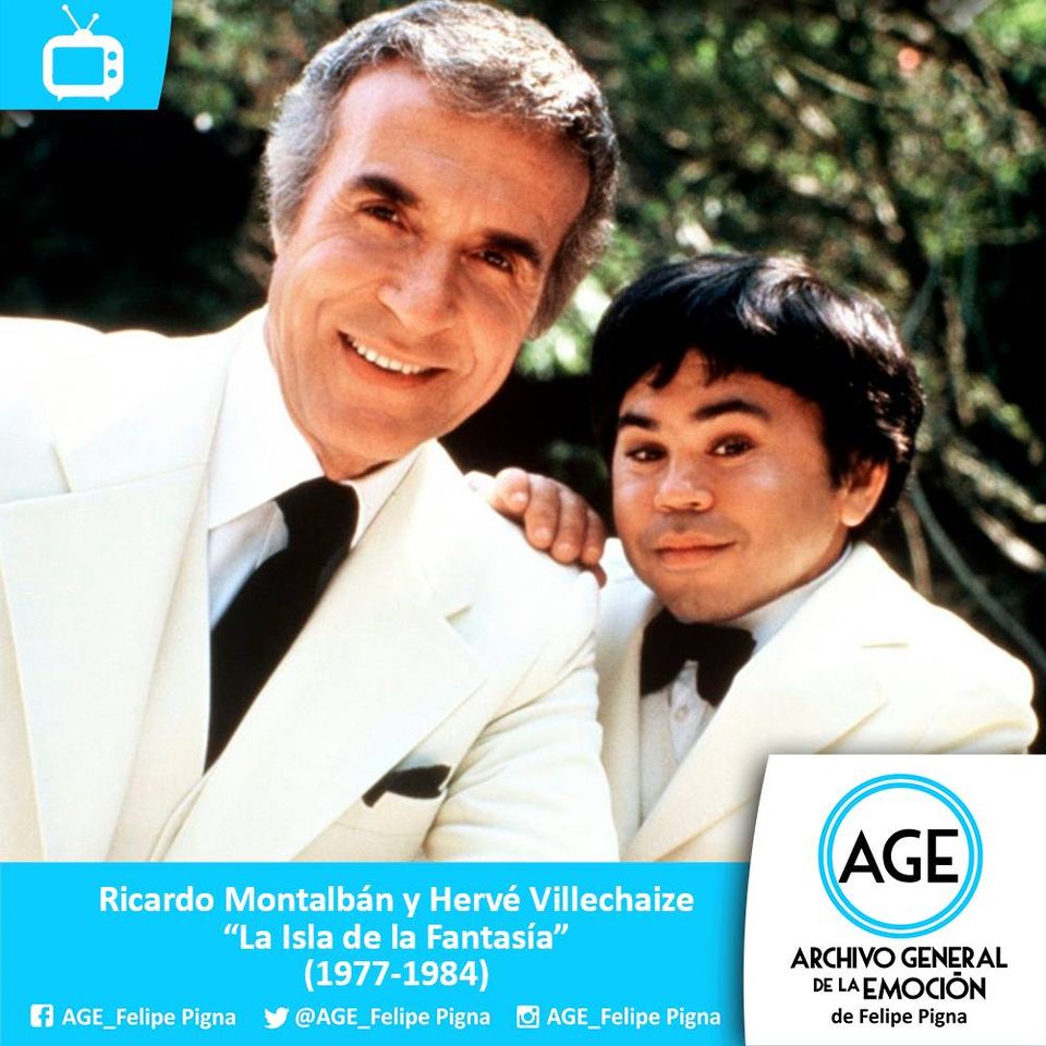 AGE_FelipePigna's tweet photo. Ricardo Montalbán y Hervé Villechaize en "La Isla de la Fantasía" #ArchivoGeneraldelaEmocion #Decada1970 #Decada1980 https://t.co/7cgbgt6jp8