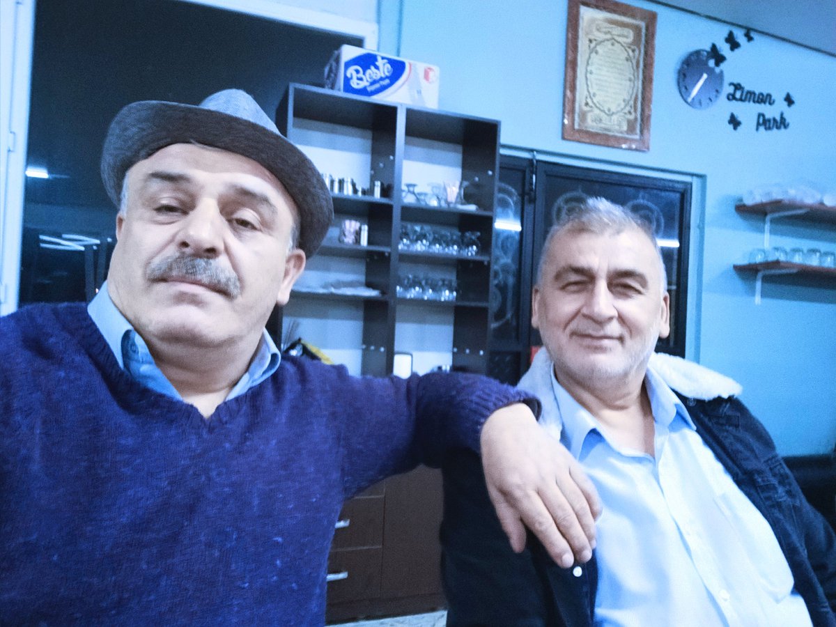 Sevgili dostum ahmet Gökçe ile muhabbette özlem giderdik