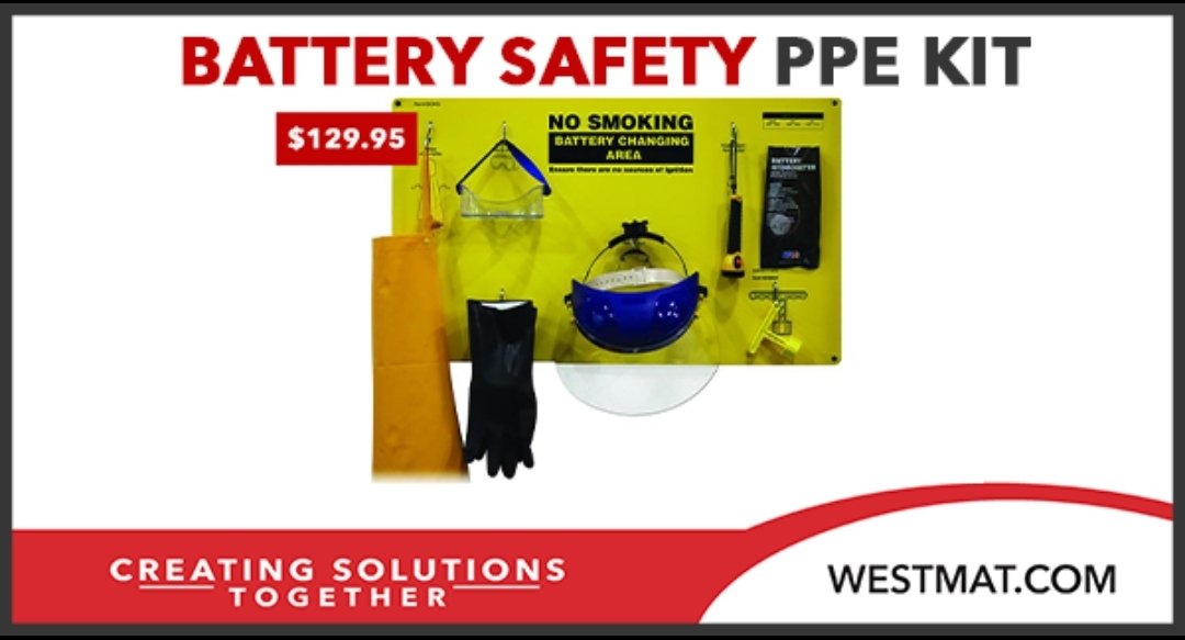 Forklift Battery PPE Kit Forklift Battery Charging, 56 OFF
