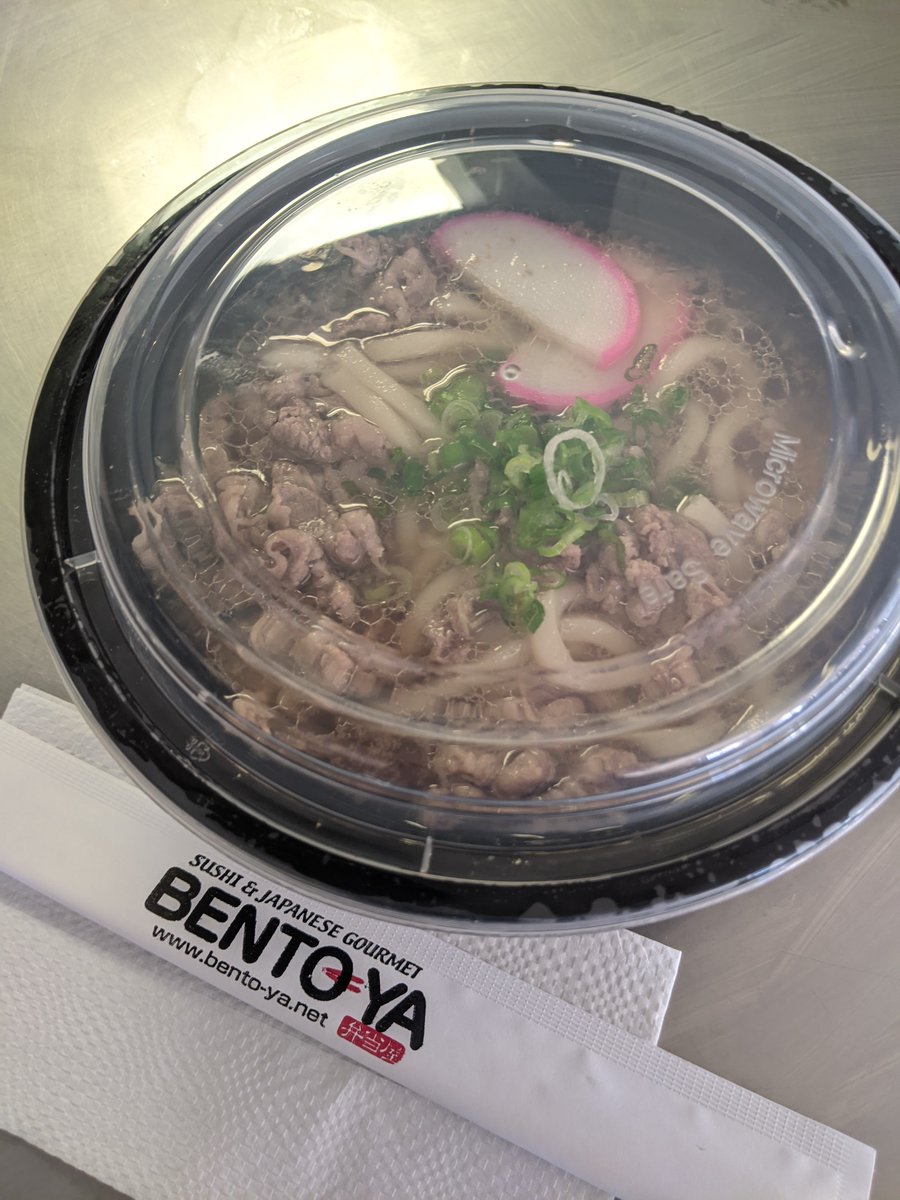 bento_ya's tweet photo. Come warm yourself up with Beef Udon 😋🥰

#Bento-ya #Arcadia #lunch #Beefudon https://t.co/pMd7Us29yR