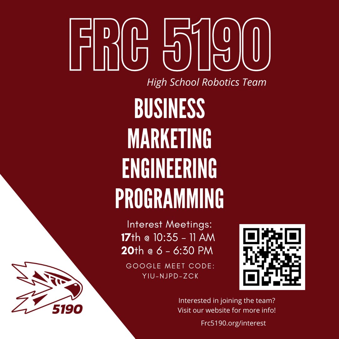 FRC 5190: Green Hope Falcons tweet media