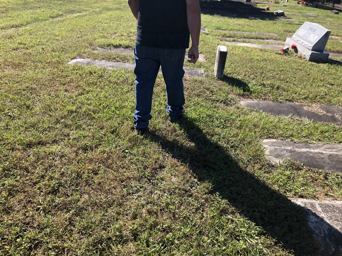 “You like to find the name, because then you can find closure for someone else,” said Lawler. He found 3 graves not documented when we went out with him. But recently he made an even more incredible find!  @BN9