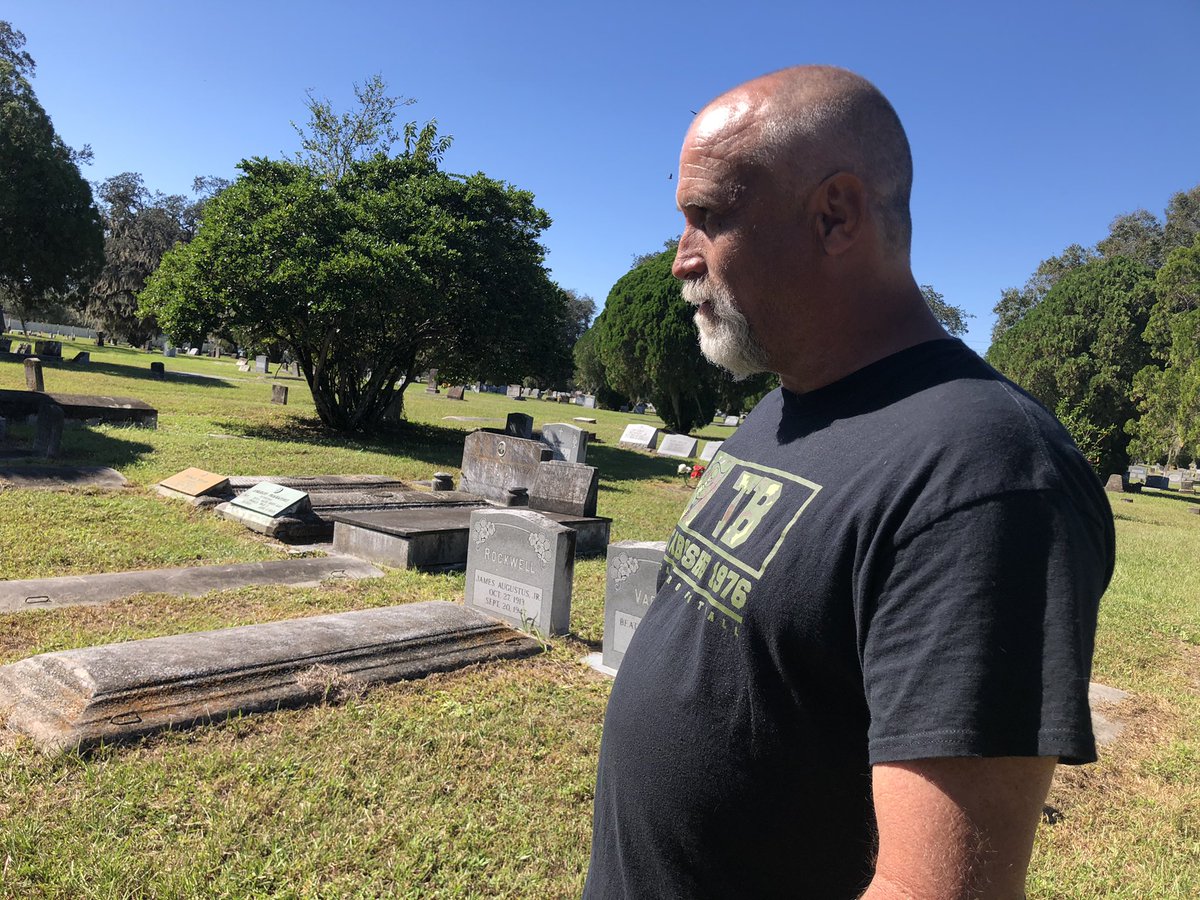 He calls it a hobby, but John Lawler finds the graves of  #veterans not documented. It is a challenging job, that takes a lot of time and walking. He does it, to make sure they are never forgotten.  @BN9