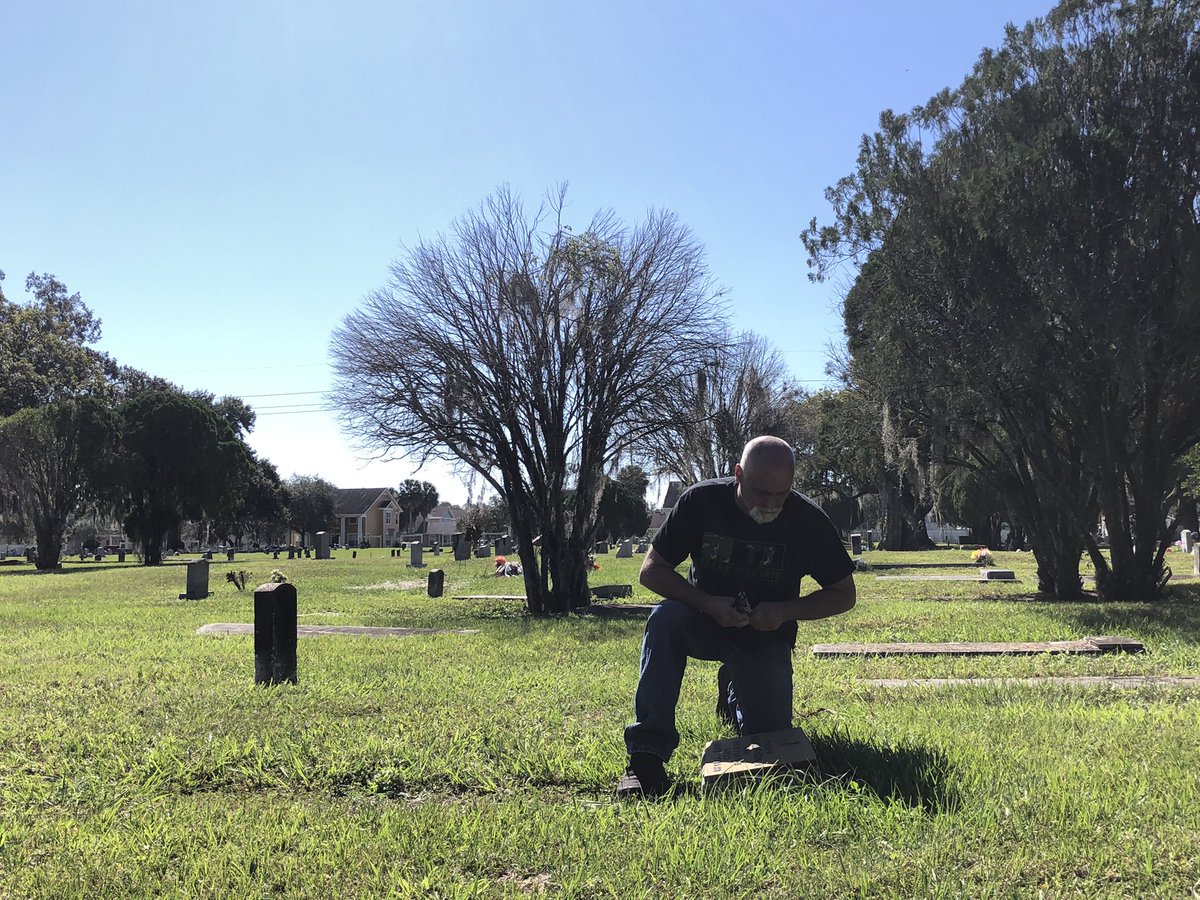 He calls it a hobby, but John Lawler finds the graves of  #veterans not documented. It is a challenging job, that takes a lot of time and walking. He does it, to make sure they are never forgotten.  @BN9