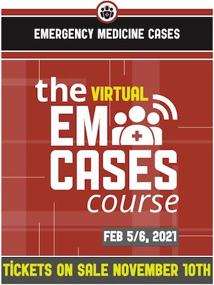 EMCases's tweet photo. Only 60 tickets available starting tomorrow, Nov 10th @ 10am EST for the 6th annual (virtual) EM Cases Course

Day 1 Round-table discussions with your favorite EM Cases guest experts

Day 2 Virtual team sims debriefed with sim experts and content experts

https://t.co/E8h1rc62nP https://t.co/Ny2aQ11Ct4