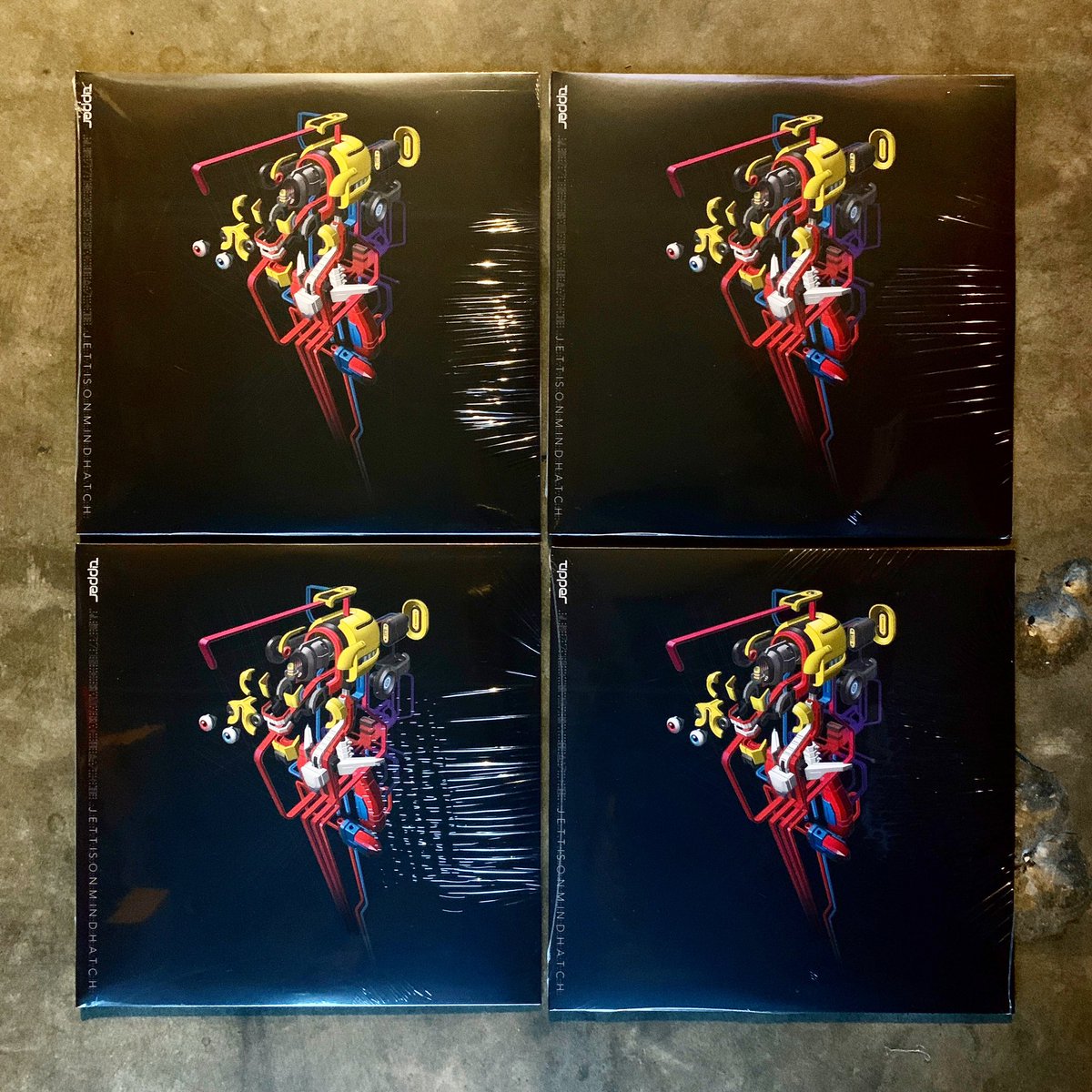 ParkAveCDs's tweet photo. The last batch of #Tipperβs #JettisonMindHatch LPs have FINALLY landed! βοΈπ½ Order your copy at HERE: https://t.co/Kg0WqAG10D
#tippermusic #davetipper #davetippermusic #vinyl #vinylrecords #vinylcollection #vinylcollector #idm #glitchhop #electronica https://t.co/oZMsVycDTq