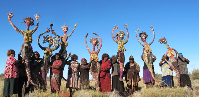 AusGovArts's tweet photo. Did you get a chance to see the unique @nma exhibition โSonglines: Tracking the Seven Sistersโ? This wonderful cultural experience is set to tour to @theboxplymouth in England as part of next yearโs #UKAUSeason: https://t.co/AYaZ6k246Z @dfat #ACDGP https://t.co/Pb8GUkQiPE