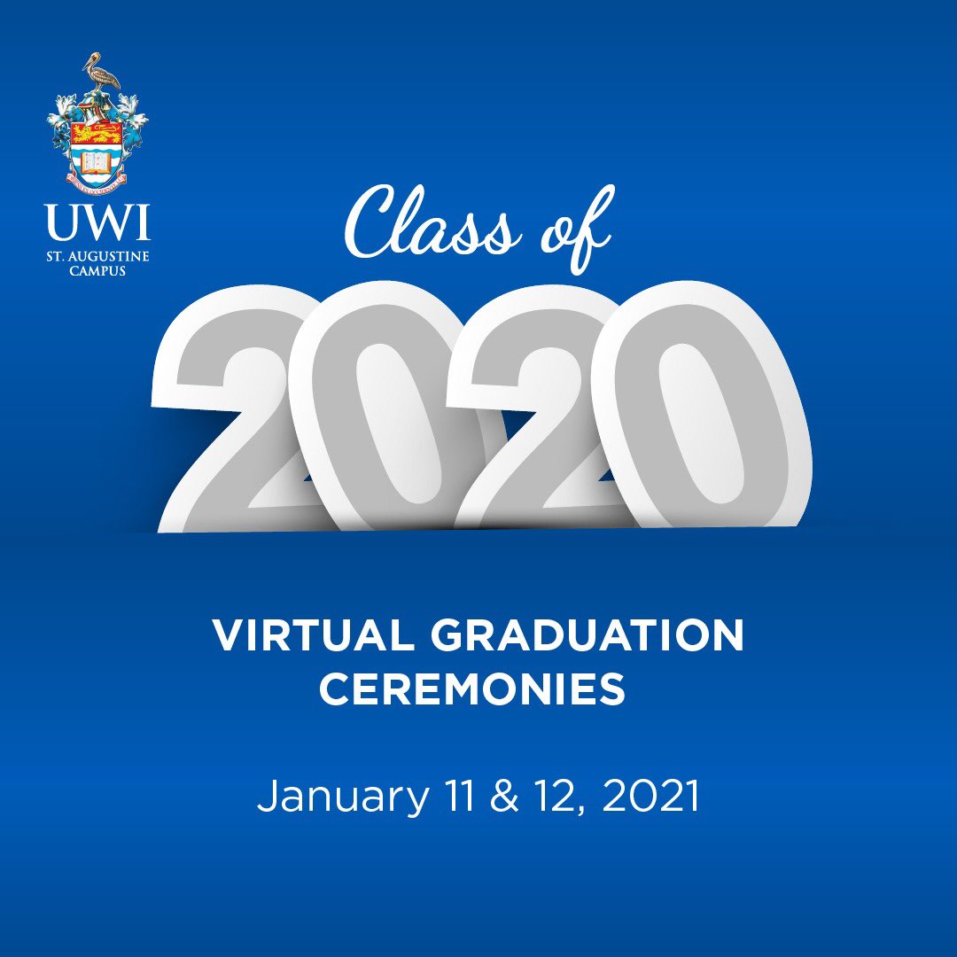 UWI_StAugustine's tweet photo. Class of 2020, here’s some info for you 🎓 👇🏾

As we prepare for the upcoming #UWIGrad, further details were shared with graduands via email last Friday, November 6. Please note the contents of that email here, shared for your information in this link: https://t.co/CxxtHXOpJa https://t.co/NYskjZXPJq