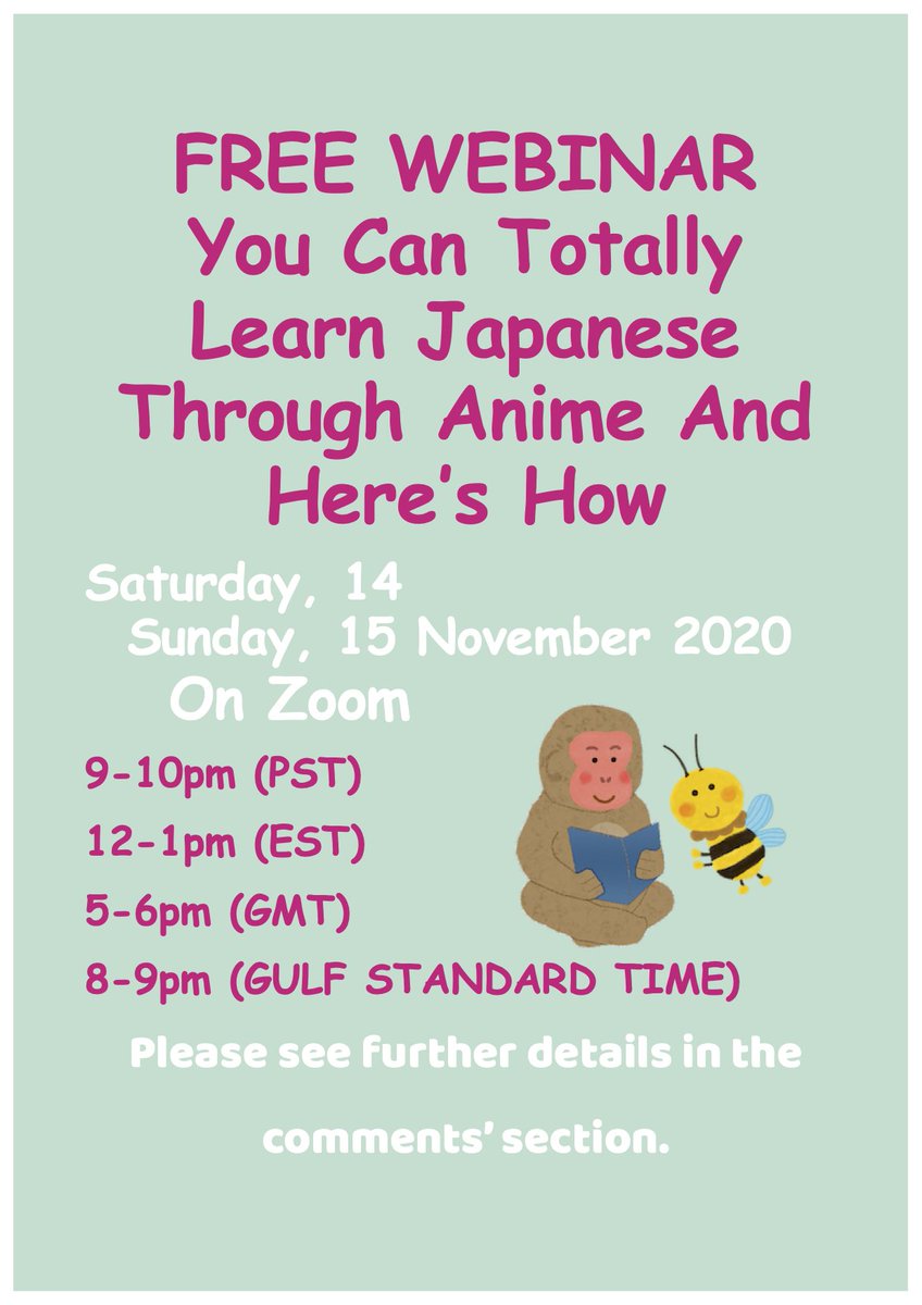 Snow Monkey And Bee tweet media