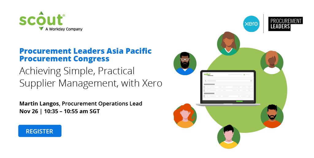 On 26 Nov. (AUS), find out how Xero #Procurement Operations Lead Martin Langos strengthened his strategic partnerships amidst uncertainty with a digitized #supplier management strategy. #sourcing lnkd.in/gfxb7dy