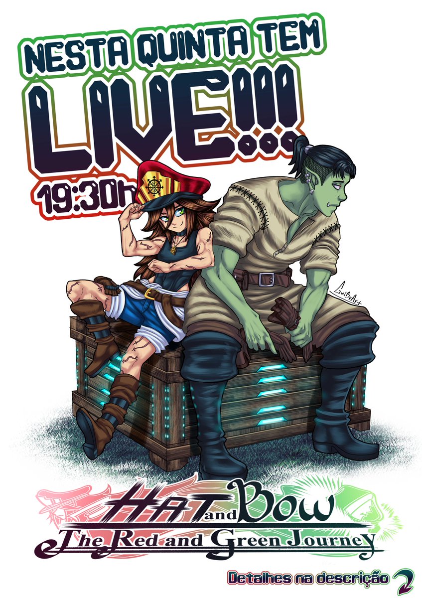 hat_bow's tweet photo. Live nesta quinta dia 12/11 ás 19:30h , vamos falar um pouquinho sobre HB, cola lá!
Links:
Twitch: https://t.co/3NtIsB6A5R
Facebook: https://t.co/ncK9qlzsCA
#HQ #hqnacional #manga #anime #rpg #fantasy #hatandbow #project  @Nidiruswolf  @guibrart https://t.co/Cfkdv721oj