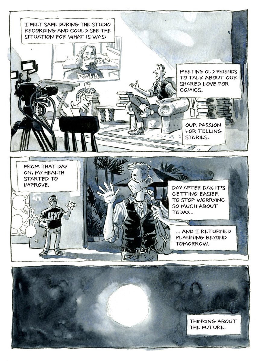Jock4twenty's tweet photo. One last installment from Fábio - and it’s a good one #LockdownComics https://t.co/3jw1SRI1BN
