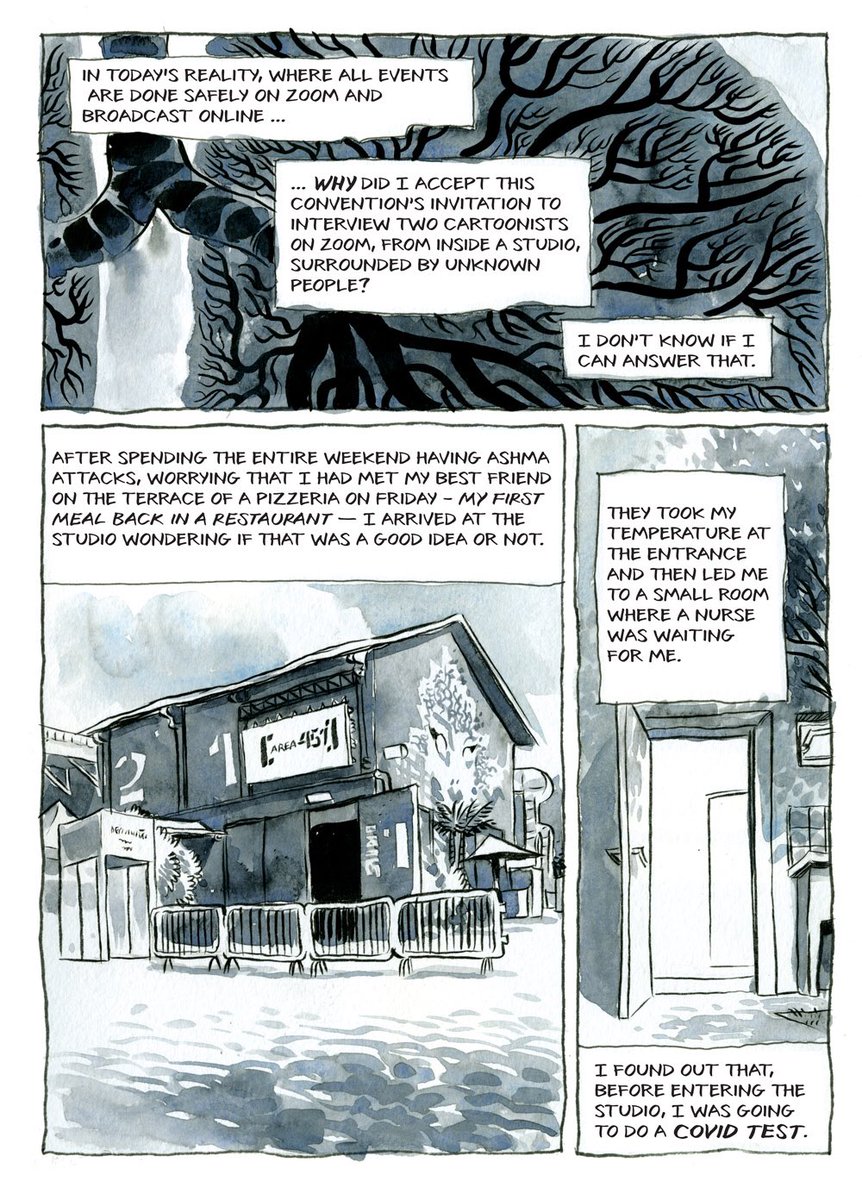 Jock4twenty's tweet photo. One last installment from Fábio - and it’s a good one #LockdownComics https://t.co/3jw1SRI1BN