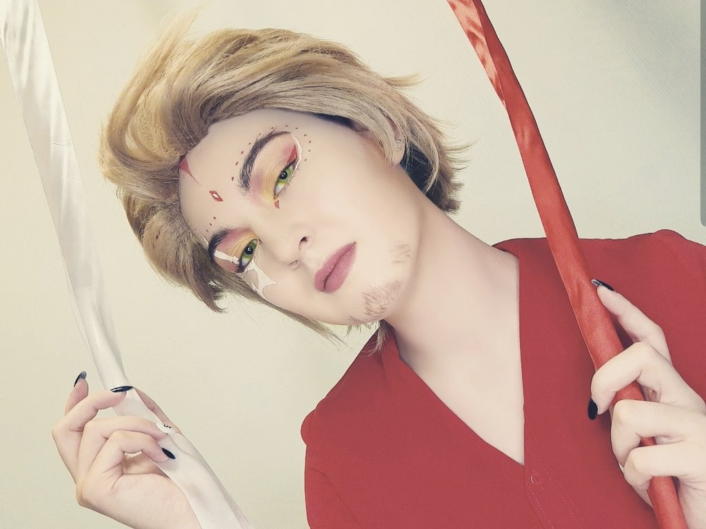 kaboleff's tweet photo. I forgot to post this pictures 😱

Hawks as trapeze artist~ 

#hawks #takamikeigo #Halloween2020 #bnha #mha #circus https://t.co/c1KwsL3Mh7