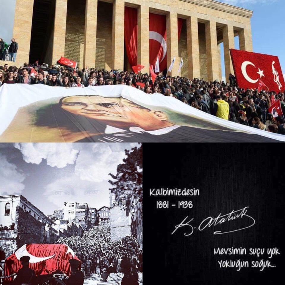 Saygı, özlem ve minnetle anıyoruz.. #10Kasım