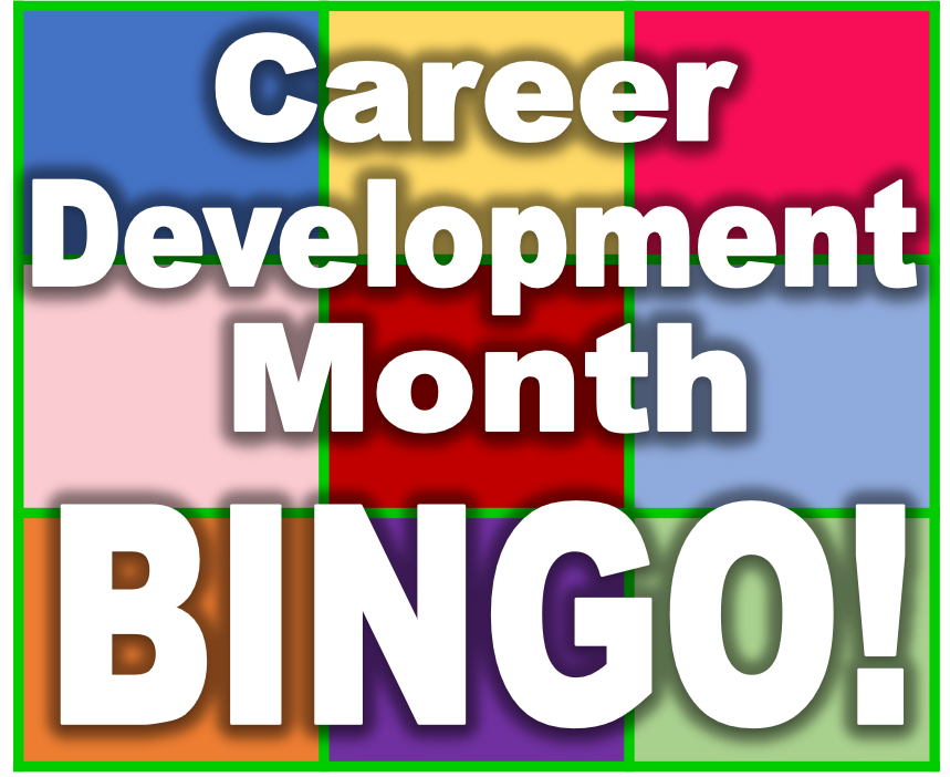 CarteretCTESPC's tweet photo. Career Development Month Bingo! WCHS Students complete the CDM Bingo &amp; learn more about career options.  Prizes drawing Nov. 23-25. Bingo Card is in your email! #careerdevelopmentmonth 
#CareerReady #ctethehottopic #shinethelight #carteretk12 @carteretk12 @allisonCTE #ctefornc https://t.co/SNZO9CvKmN
