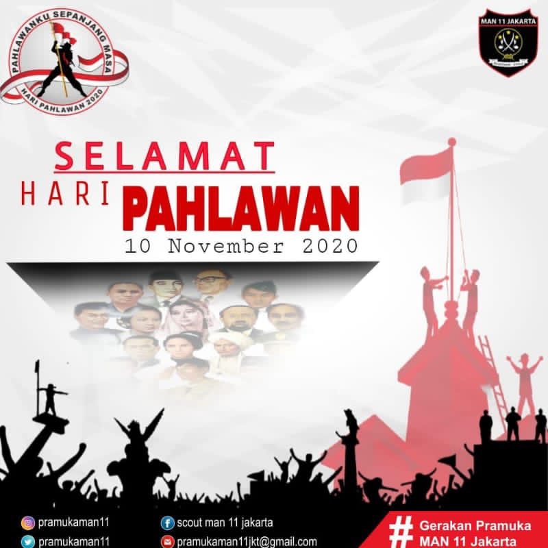 pramukaman11's tweet photo. #HariPahlawan2020 https://t.co/bsb7XdNE4D