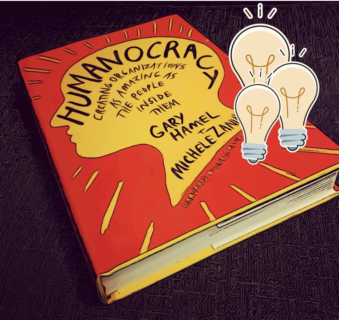 AidaTaye's tweet photo. “You had me at Hello”!!
That’s exactly how I feel about this book’s unapologetic way of challenging Organizational Status Quo and putting human beings in the heart of it all. Humanocracy by @profhamel @MicheleZanini is a must-read.
#humanocracy #challengethestatusquo https://t.co/HZh1GDfZbV