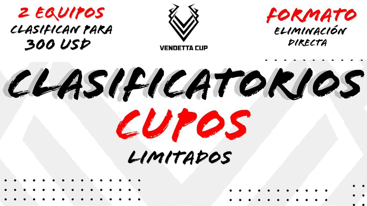 🗓QUARTA-FEIRA SERÁ NOSSA ESTRÉIA 
⏰21:00🇧🇷
@VendettaCup