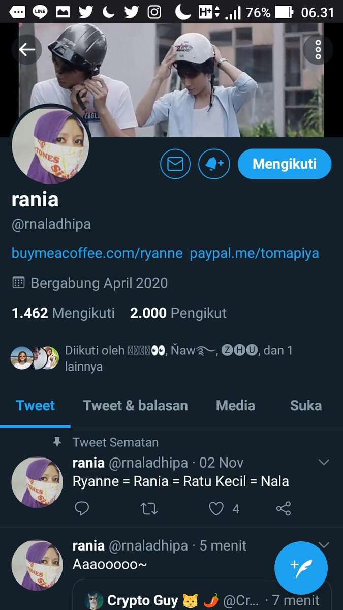_queenfarah_'s tweet photo. @restii_ @bachtiargp @joon_crypto @rnaladhipa Done bukkk .. 🙏 https://t.co/WHcdLWMYts