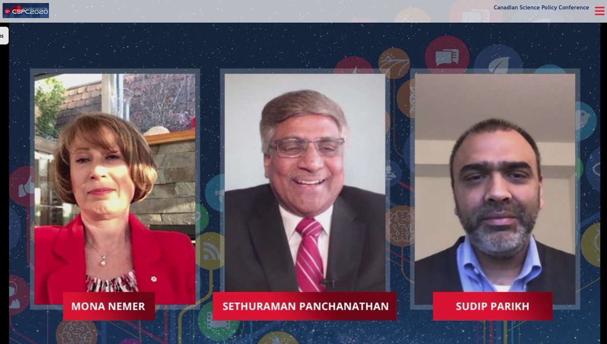 Highlights from  #CSPC2020 pre-conference panel with  @ChiefSciCan,  @DrPanch of  @NSF &  @sudipsparikh of  @aaas Read the panel’s take on the following topics: A  #scicomm #EDI  #SciencePolicy