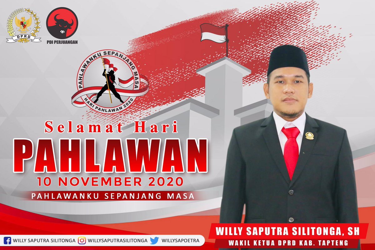 “Selamat hari pahlawan,pahlawanku sepanjang masa”
<a href="/PDI_Perjuangan/">PDI Perjuangan</a>
