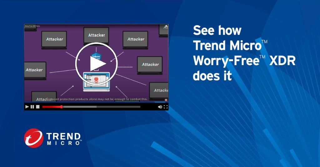 trendaisecurity's tweet image. Gain better visibility into threats when you go beyond the endpoint. Watch now: bit.ly/367E3Zw #TrendMicroPartners