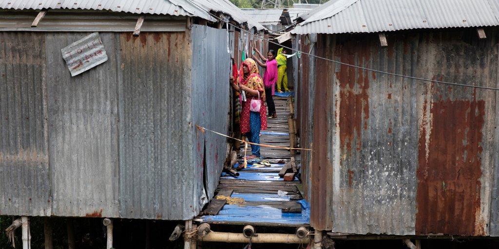 Slummer Poor living conditions expose slums to greater #COVID19 risk. Here are ...