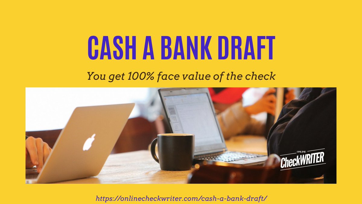 webcheckwriter's tweet photo. https://t.co/eksWU5WVKP
A bank draft is a form of a check drawn based on the fund in a bank account, and to add on, it is guaranteed by that specific bank that issues the check.
#OnlineCheckWriter #CashABankDraft #BankDraftCheck #BankDraftCheckDifference https://t.co/XLrzmkwsmR
