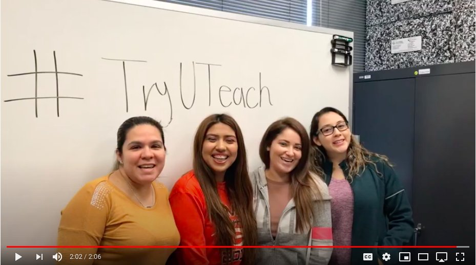 UTRGVUTeach's tweet photo. Ready to give UTeach a try? Check out why you should #tryuteach @utrgv https://t.co/6Os3I7ibk8 https://t.co/Q7P2CYecqj