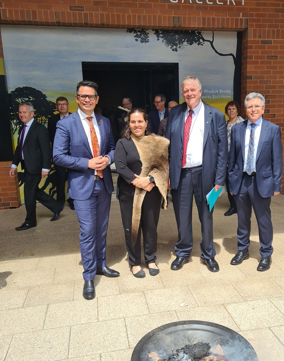 benwyatt's tweet photo. A moving morning for the Carrolup Centre for Truth-Telling at Curtin University today!

The story of Carrolup is extraordinary. Stolen generation kids producing spectacular art, its loss to the UK and USA and ultimate return to WA.  Go and see it, it's quite something. https://t.co/RfeYmZcaJy