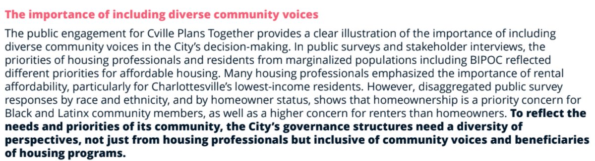 There is some helpful explanation later for the funding focus on higher income groups and home ownership.