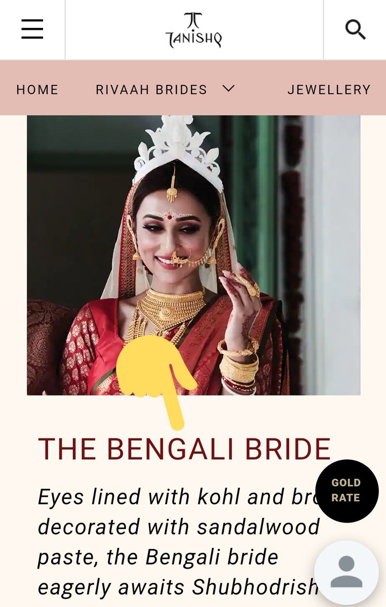 Ramesh_hjs's tweet photo. Tanishq has collection for Muslim Bride !
..But No collection for Hindu..
It is divided as Bengali, Bihari, Maharashtrian, Karnataki Bride collection.
@RituRathaur
@HinduJagrutiOrg
@rahulroushan @KreatelyMedia
#ThisDiwali_BoycottTanishq https://t.co/9PQR8xoVVq