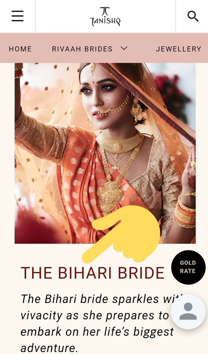 Ramesh_hjs's tweet photo. Tanishq has collection for Muslim Bride !
..But No collection for Hindu..
It is divided as Bengali, Bihari, Maharashtrian, Karnataki Bride collection.
@RituRathaur
@HinduJagrutiOrg
@rahulroushan @KreatelyMedia
#ThisDiwali_BoycottTanishq https://t.co/9PQR8xoVVq