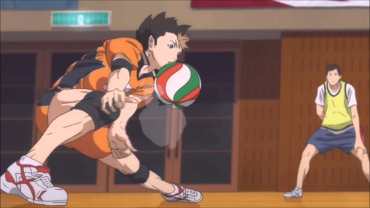 yaku picked nishinoya as his influence and nishinoya listed HIM down as his ? 