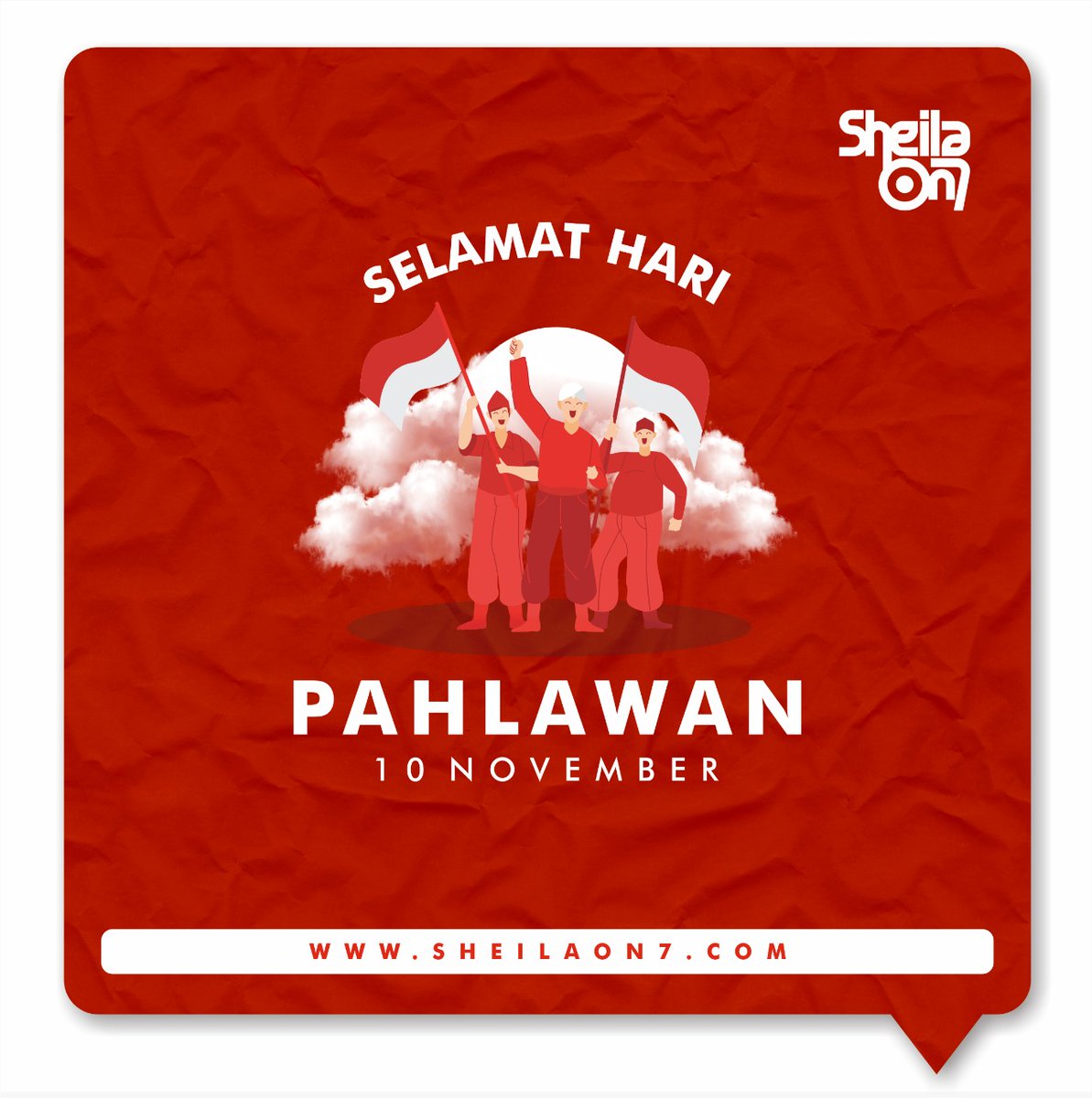 sheilaon7's tweet photo. Sudahkah qta mjd Pahlawan untuk keluarga, sahabat2, dan orang2 di sekitar qta Ganks?
Semoga seiring berjalannya waktu qta bs semakin berguna bg ruang lingkup yg lebih luas lagi yaitu Umat dan Bangsa Indonesia
#sheilagank #pahlawan #hero #sheilaon7 #jogja #indonesia https://t.co/8OEeEcwIV0