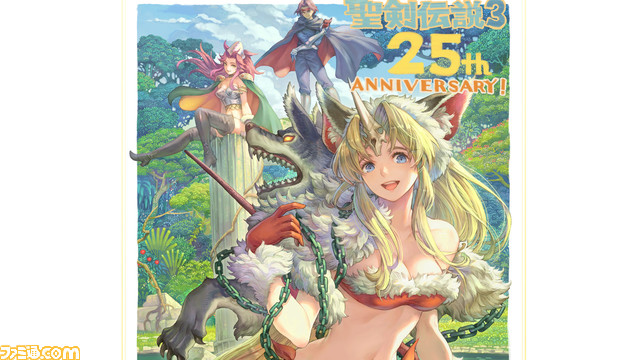聖剣伝説3』25周年主人公人気投票の1位はリースに。フェンリルナイト姿