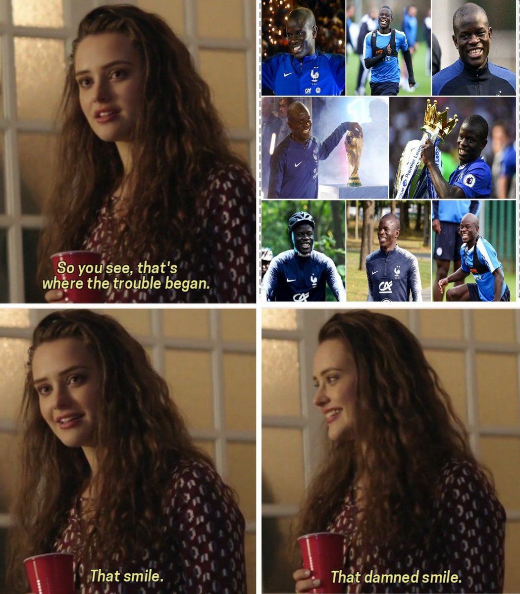 Kante Smiling - A Thread