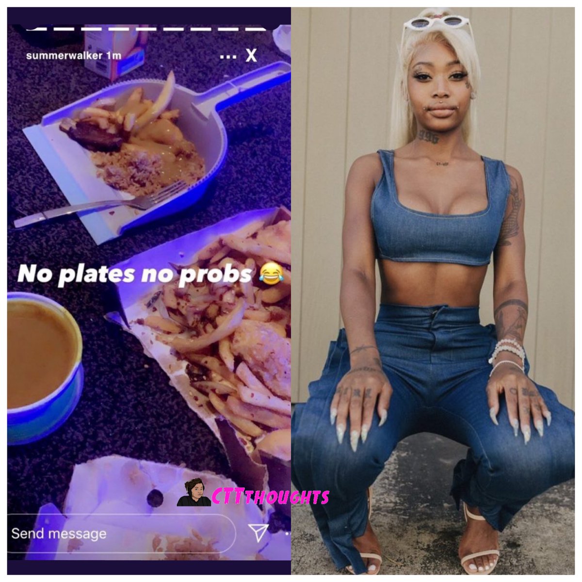 cttmediagroup's tweet photo. #CatchTheTea Tea sippers y’all eating at Summer Walker house or nah? https://t.co/OUEWWMN18e #cttthoughts #summerwalker https://t.co/0orK3U86VM