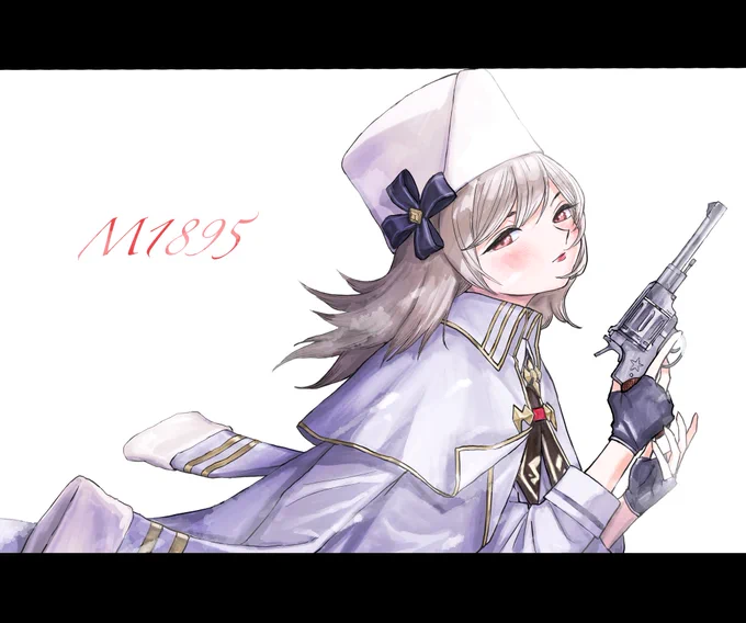 #いい銃の日 ギリギリ四枚描いてた 