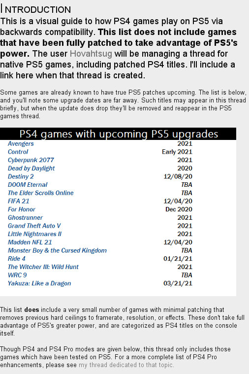 ResetEra NT on Twitter: "PS5 Compatibility: All PS4 games https://t.co/Mu4uA8JyHS https://t.co/7HB5DKQI3J" / Twitter