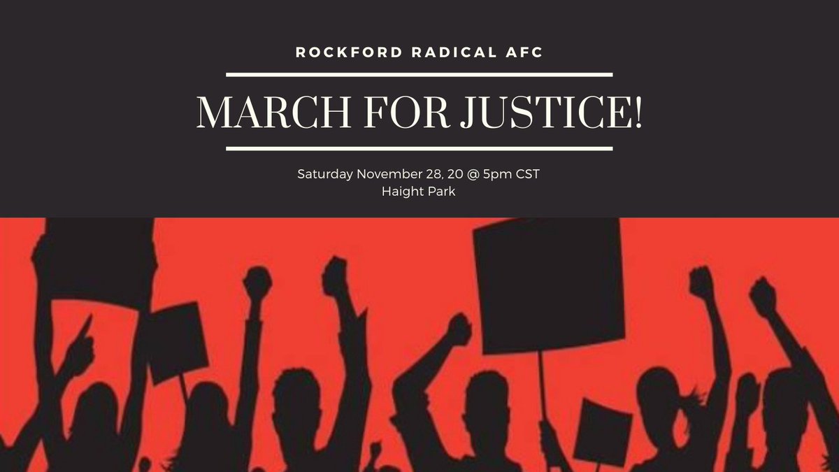 AProtestNearYou's tweet photo. #hereinRockford #NoJustNoPeace #takingittothetweets #occupyrkfd #defundthepolicenow #nopolicestate #Rockford
@rrstar @nbcchicago @23WIFR @WGNNews @chicagotribune @13WREX @nytimes https://t.co/NlNqCiHLRg