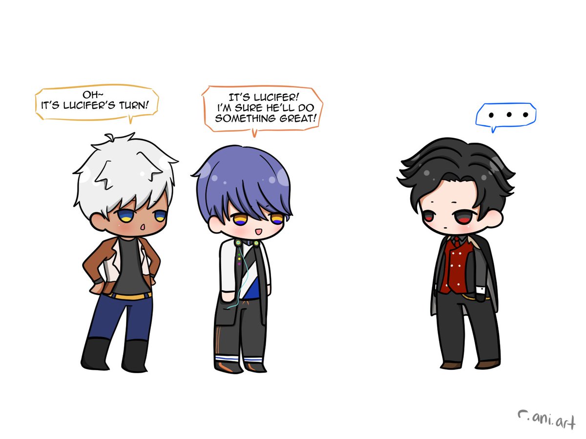 R Ani Art The Real Reason Why Lucifer Didn T Prepare Anything For The Wedding Auditions Obeyme